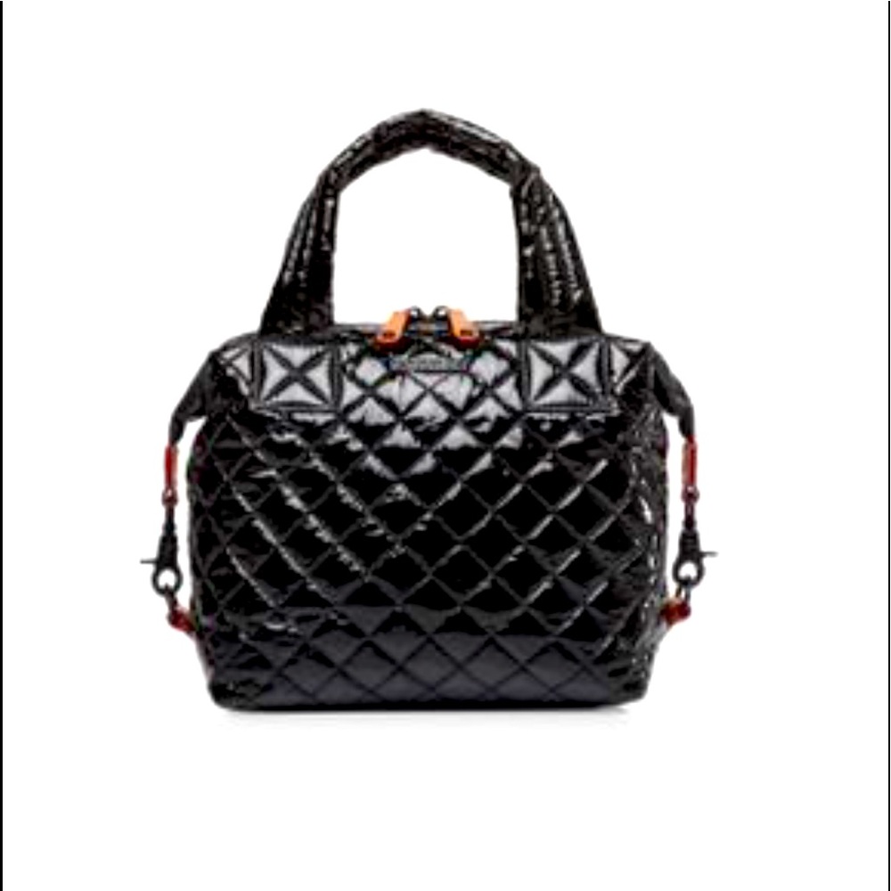 MZ Wallace Black Lacquer Small Sutton